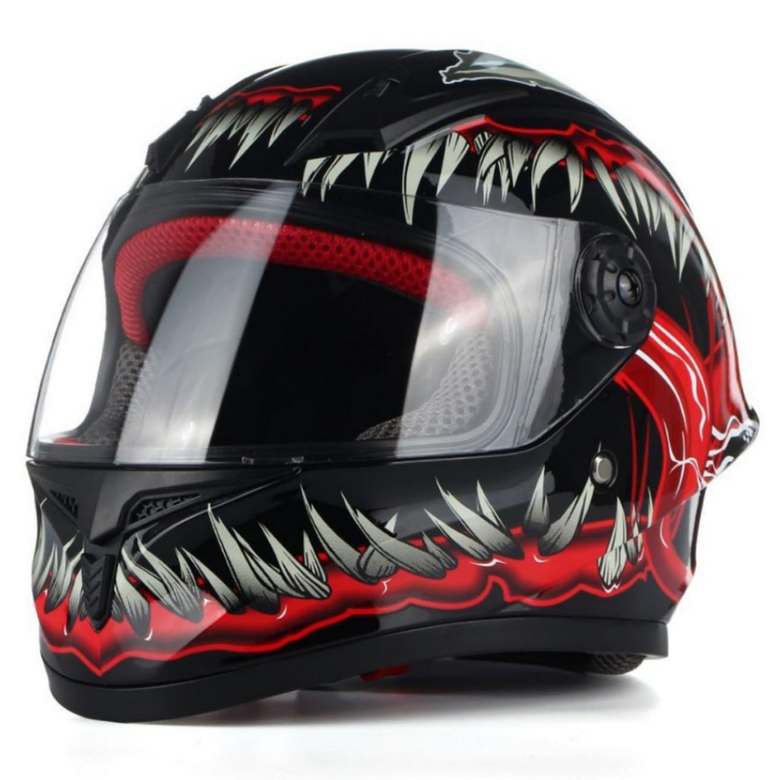 Casco Integral De Motocicleta para Niños Y Niñas De 3 A 10 Años, Casco Infantil para Patinete con Visera Solar, Casco De Motocross Infantil Homologado ECE 22.06