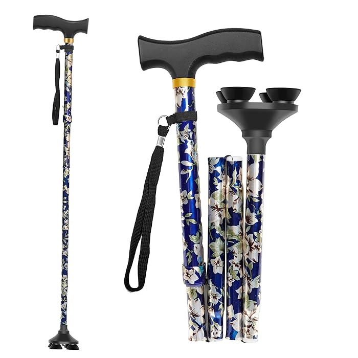 Buy LIXIANG Walking Cane, 5Level Height Adjustable Walking Stick for