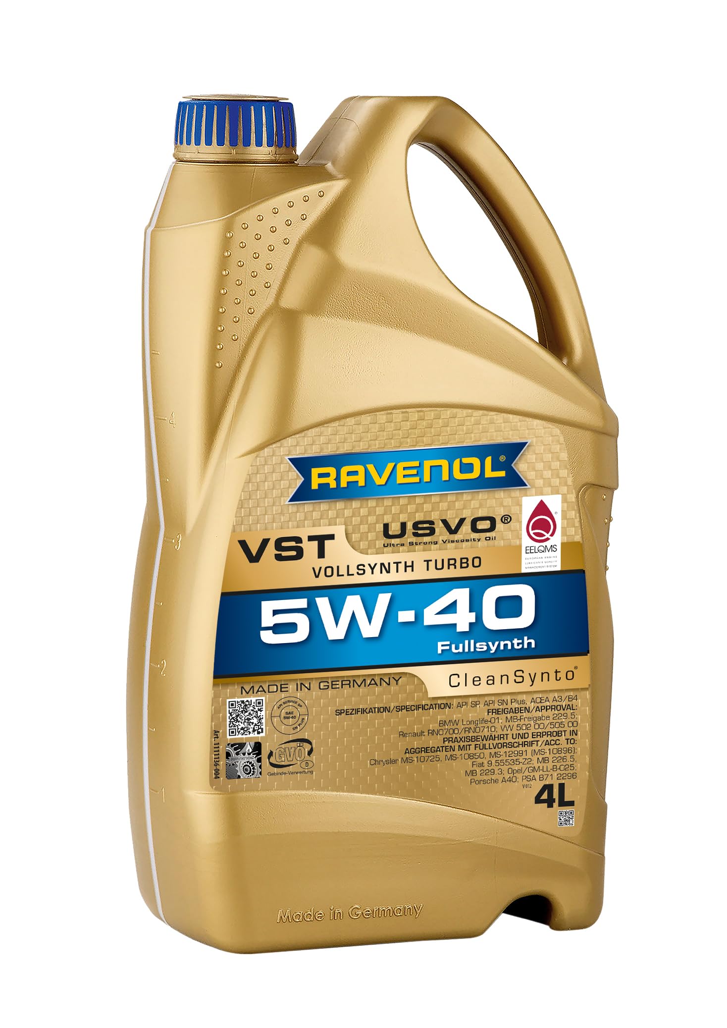 4 Liter RAVENOL 5W-40