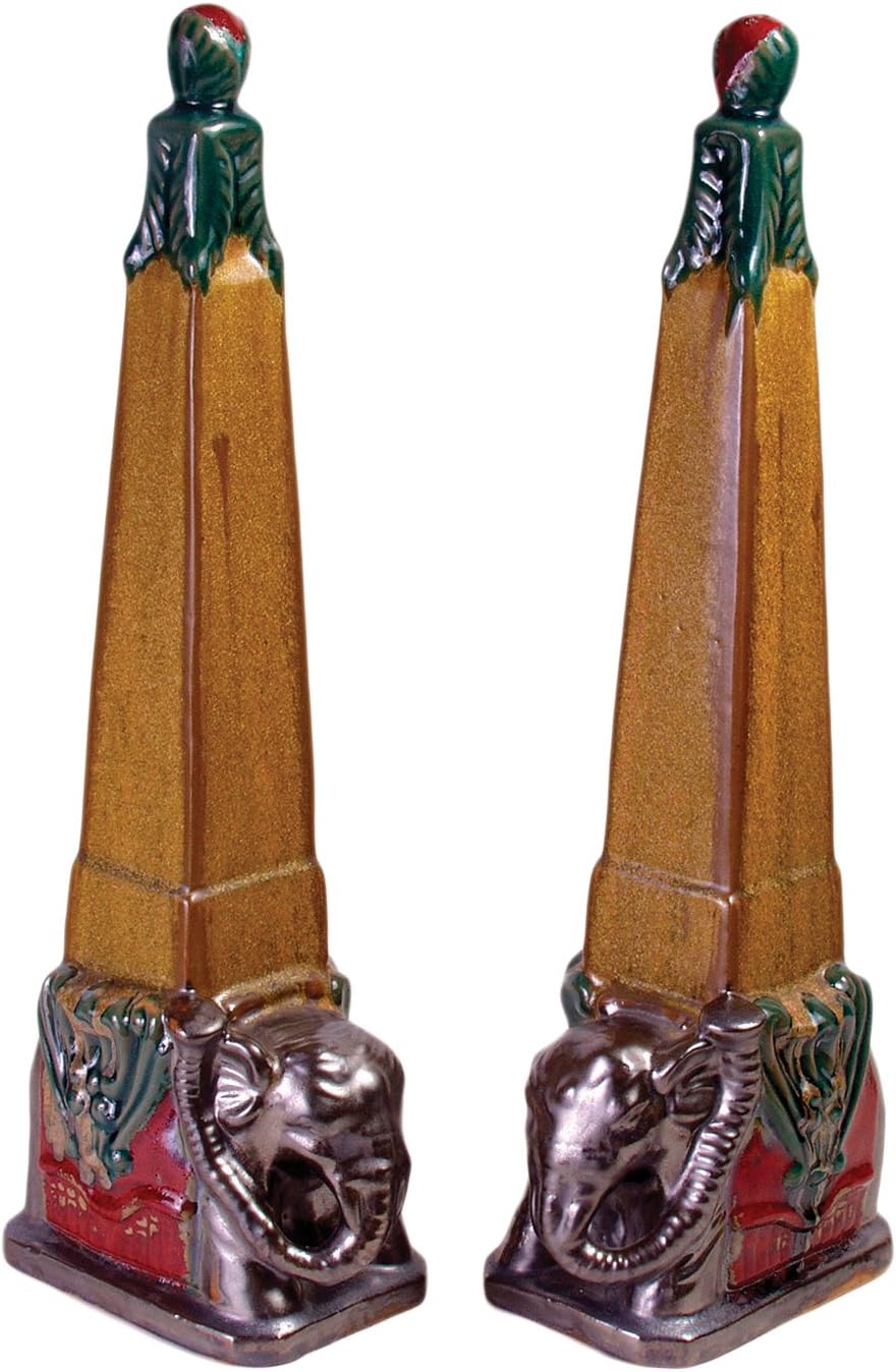 Orchard Creek Designs 10222 Elephant Finial, Set of 2