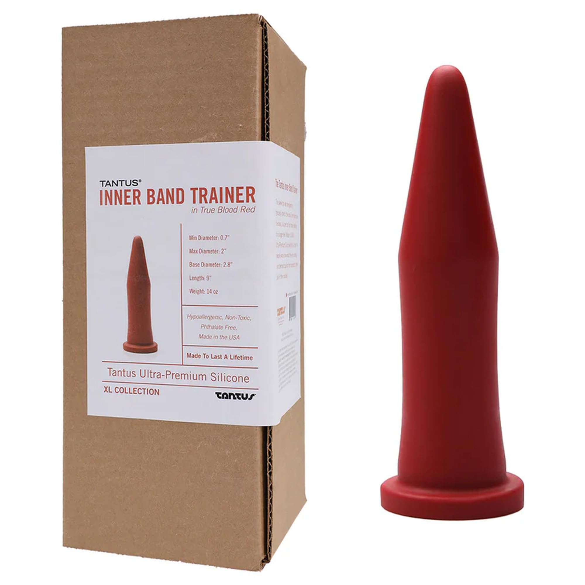 Amazon.com: Tantus Inner Band Trainer XL Silicone Anal Trainer Ruby Soft  Silicone Stretching Toy Advanced Anal Training Dildo Harness Compatible  Body Safe Premium Silicone 9 Inch Length : Health & Household