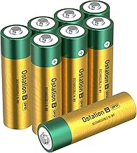 OLIGHT B Pro AA Rechargeable NiMH Batteries, 8-Count Pack, 2100mAh High Capacity, Battery Voltage 1.2V, Ideal for Everyday Devices, Eco-Friendly