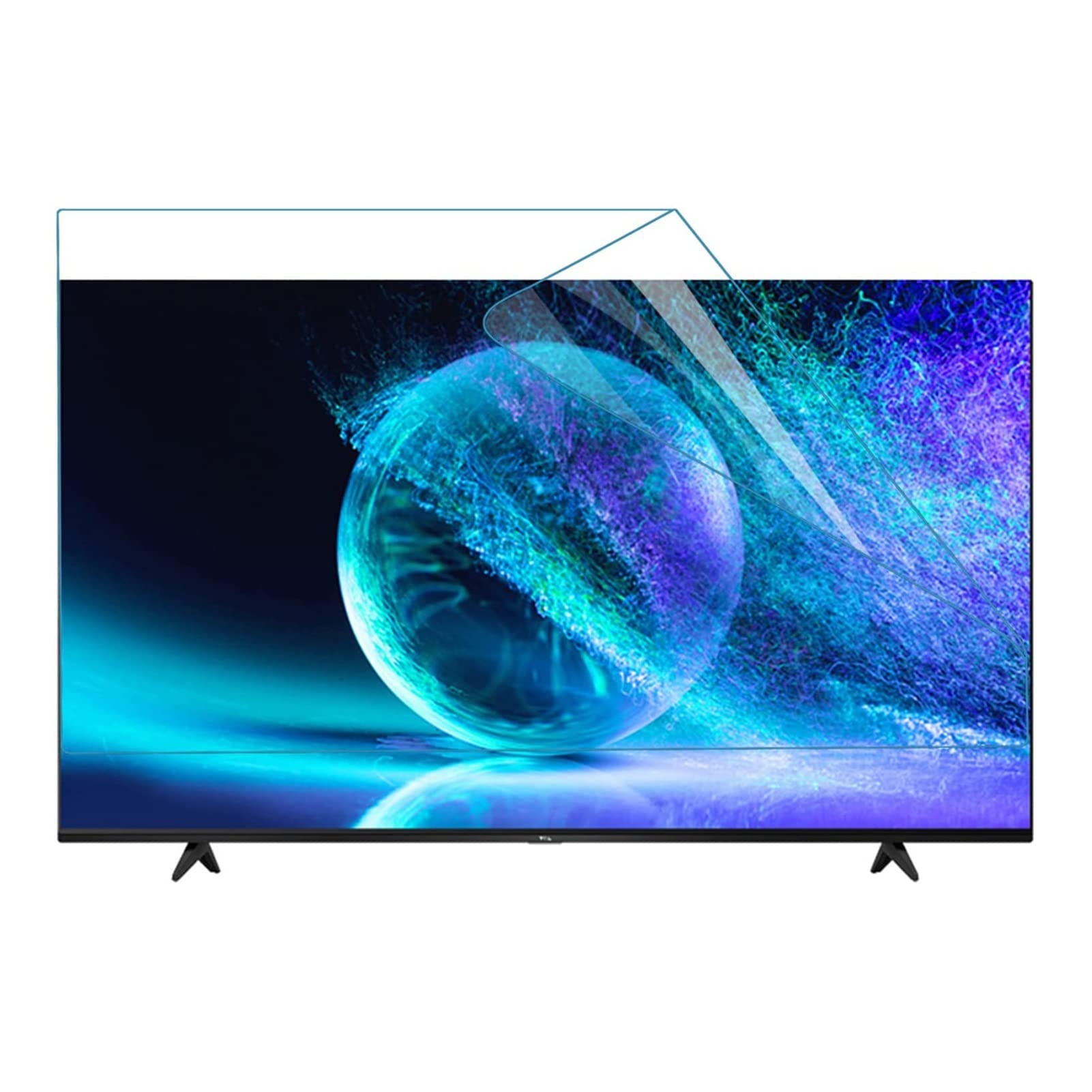 LEFEDA Folia ochronna na ekran telewizora, antyrefleksyjna folia na ekran telewizora, ochrona przed wzrokiem, ochrona przed niebieskim światłem, odporna na zarysowania (wersja HD)