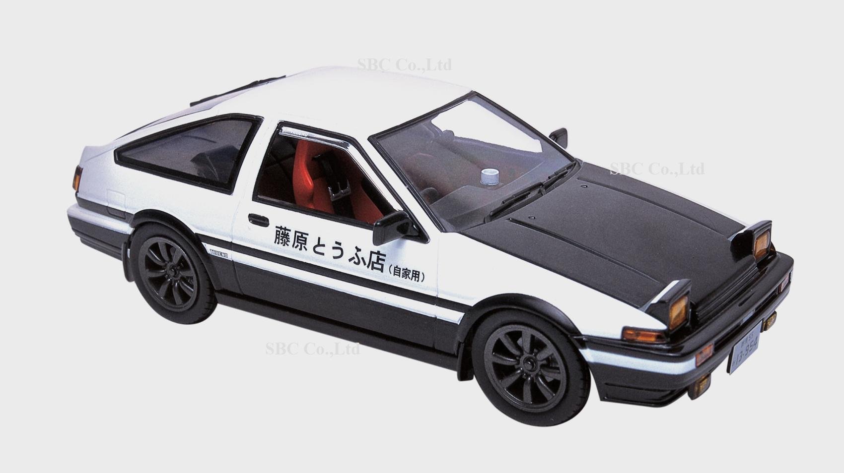 Amazon | ホットワークス 1/24 頭文字Dシリーズ AE-86 トレノ 藤原拓海 
