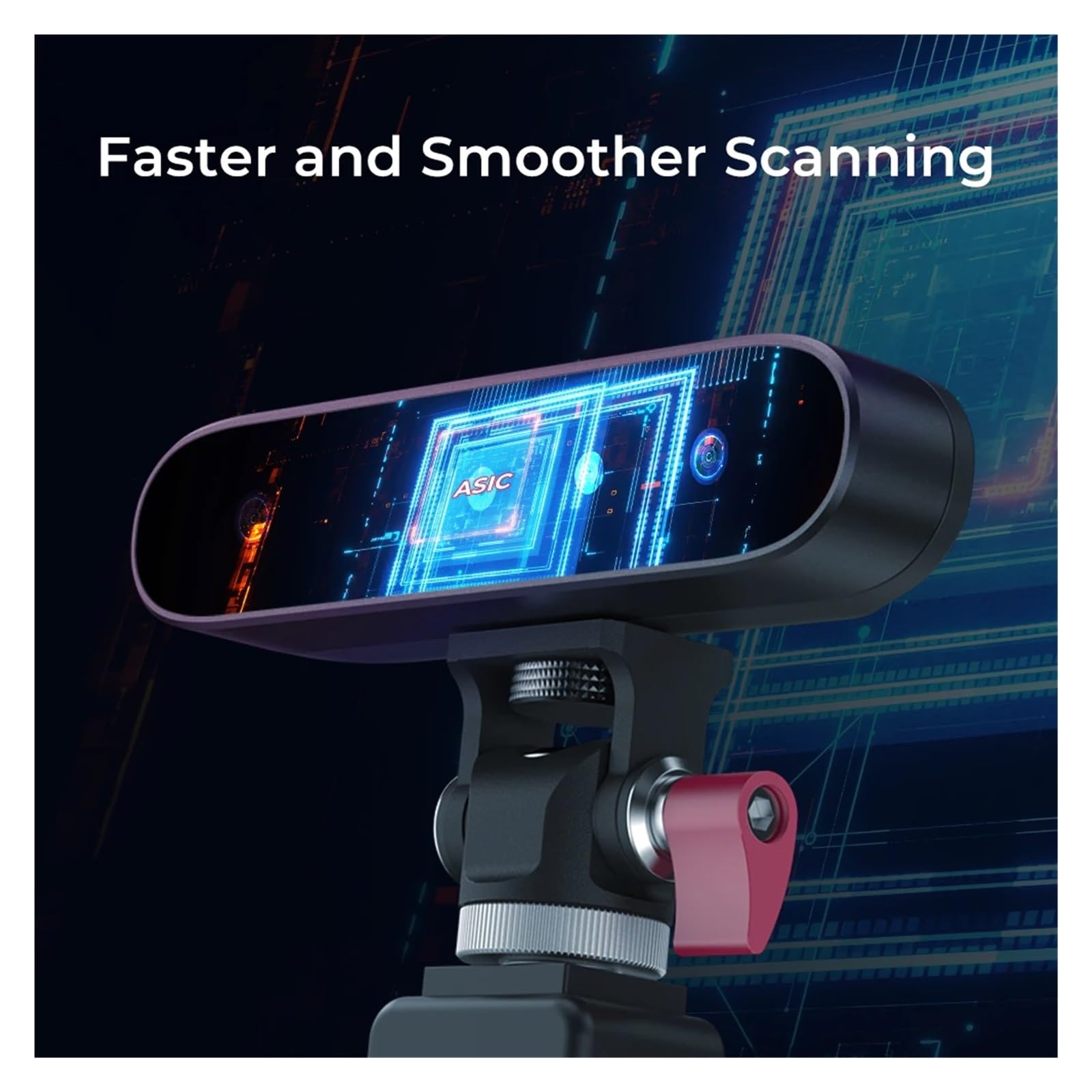 Escáner 3D CR-Scan Ferret for impresión y modelado portátil de mano con escaneo rápido 30 FPS precisión 0,1 mm