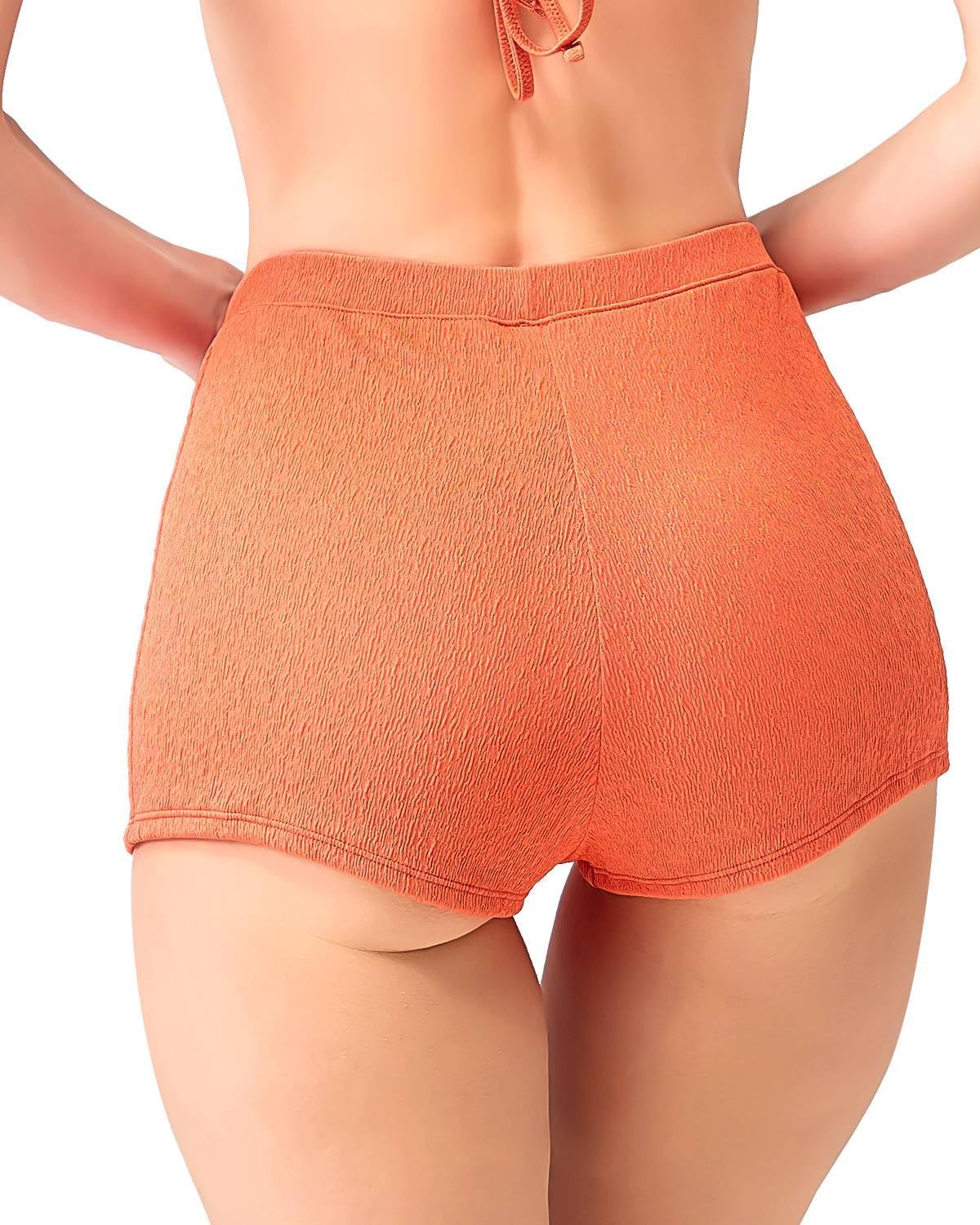 Women's Swim Shorts High Waisted Bikini Swimsuit Bottoms Board Shorts - Image 2