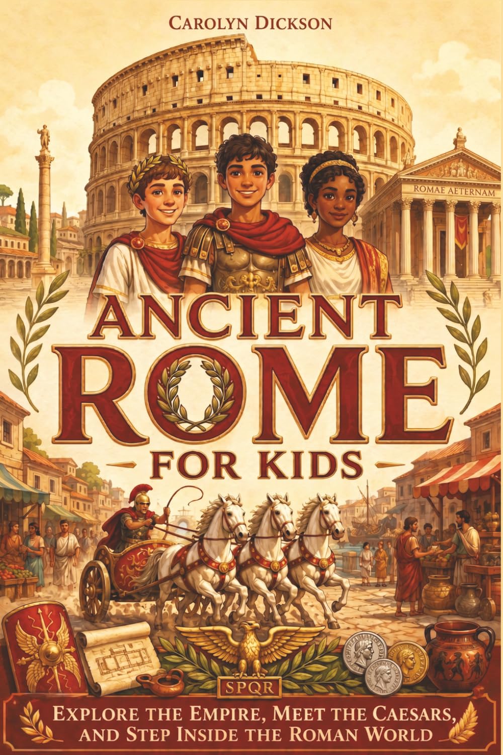 Ancient Rome for Kids: Explore the Empire, Meet the Caesars, and Step Inside the Roman World (History Explorers)