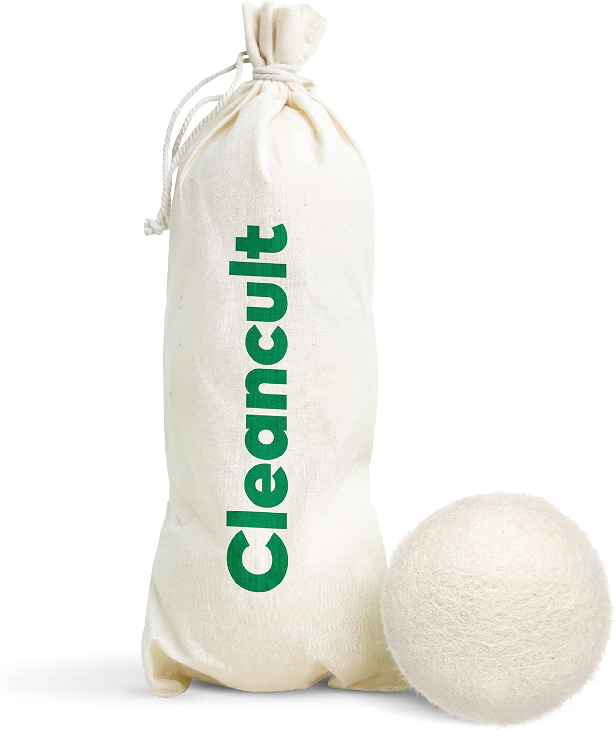 Cleancult Wool Dryer Balls (3 Count) Made from 100 New
