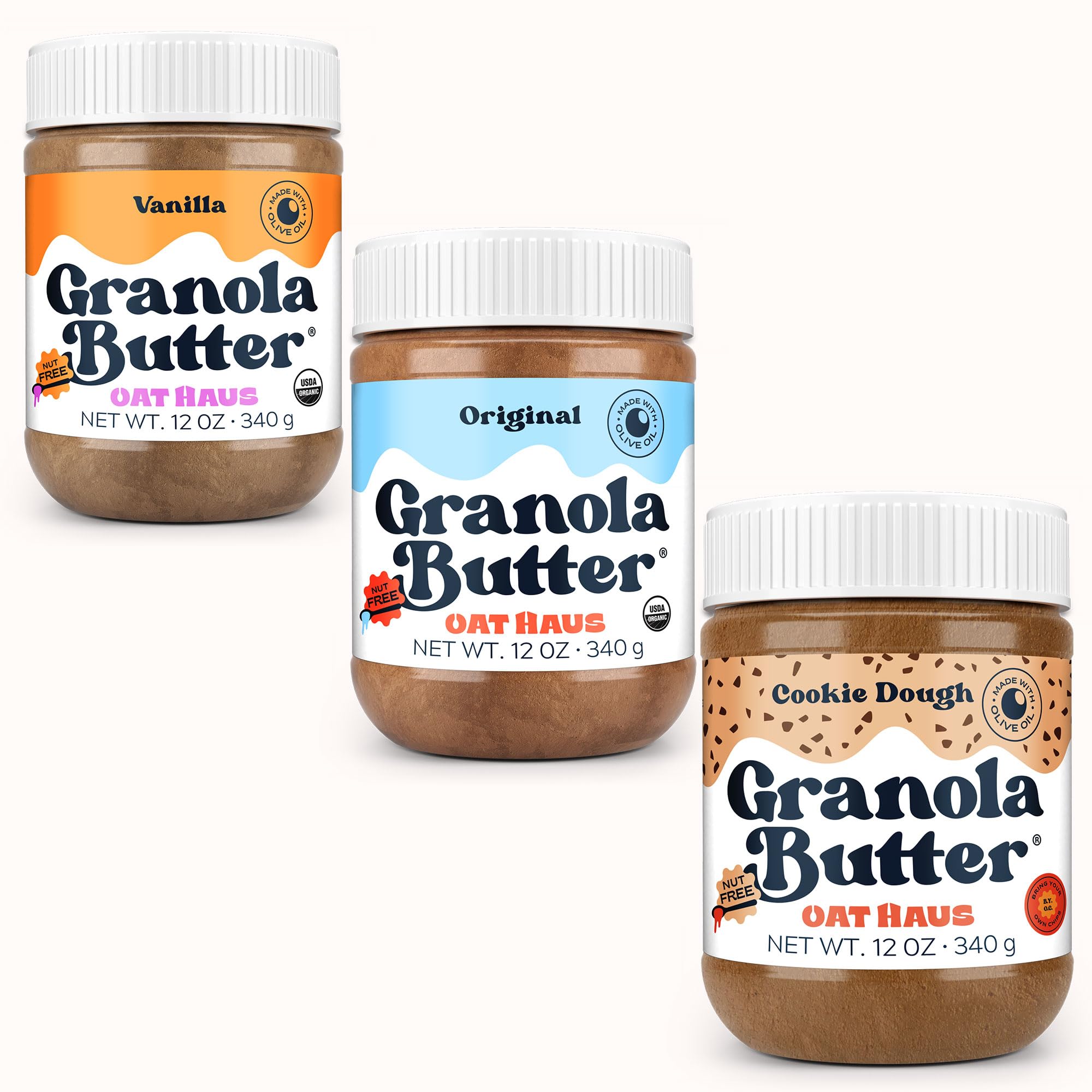 Amazon.com : Oat Haus Everyday Essentials Granola Butter Bundle