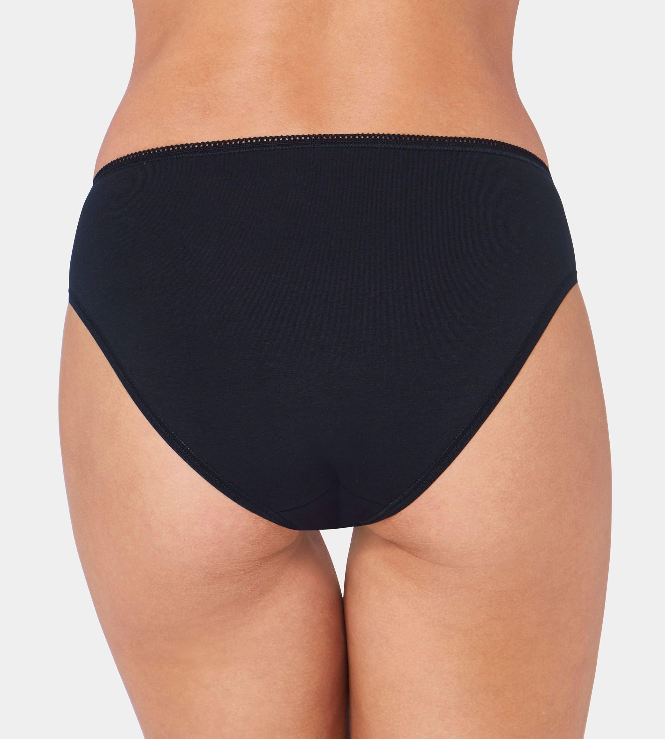 sloggi Damen Slips 24/7 Cotton Tai Slip 8301QG66 6er Pack, Farbe:Schwarz, Wäschegröße:42, Artikel:-0004/04 black