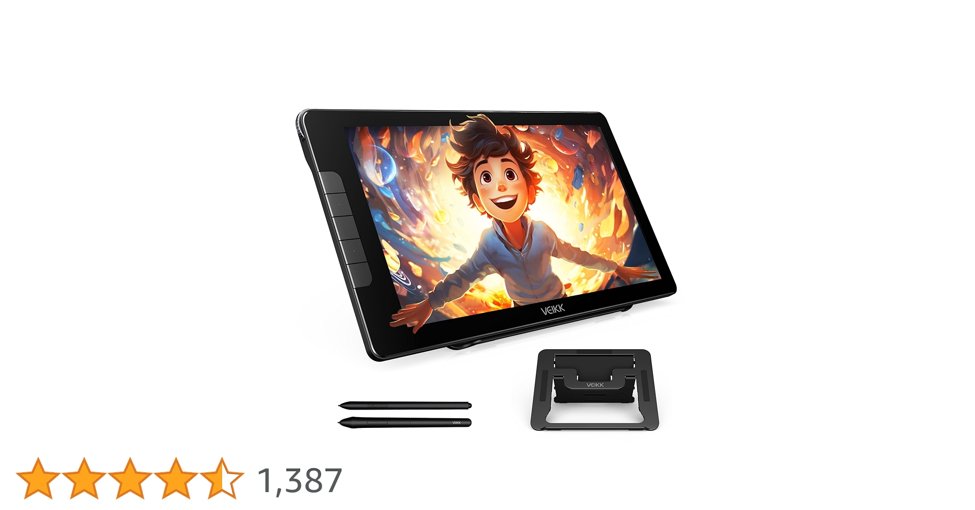VEIKK Studio 16 液晶ペンタブレット本体 Amazon.com: VEIKK Drawing Tablet with Screen 15.6