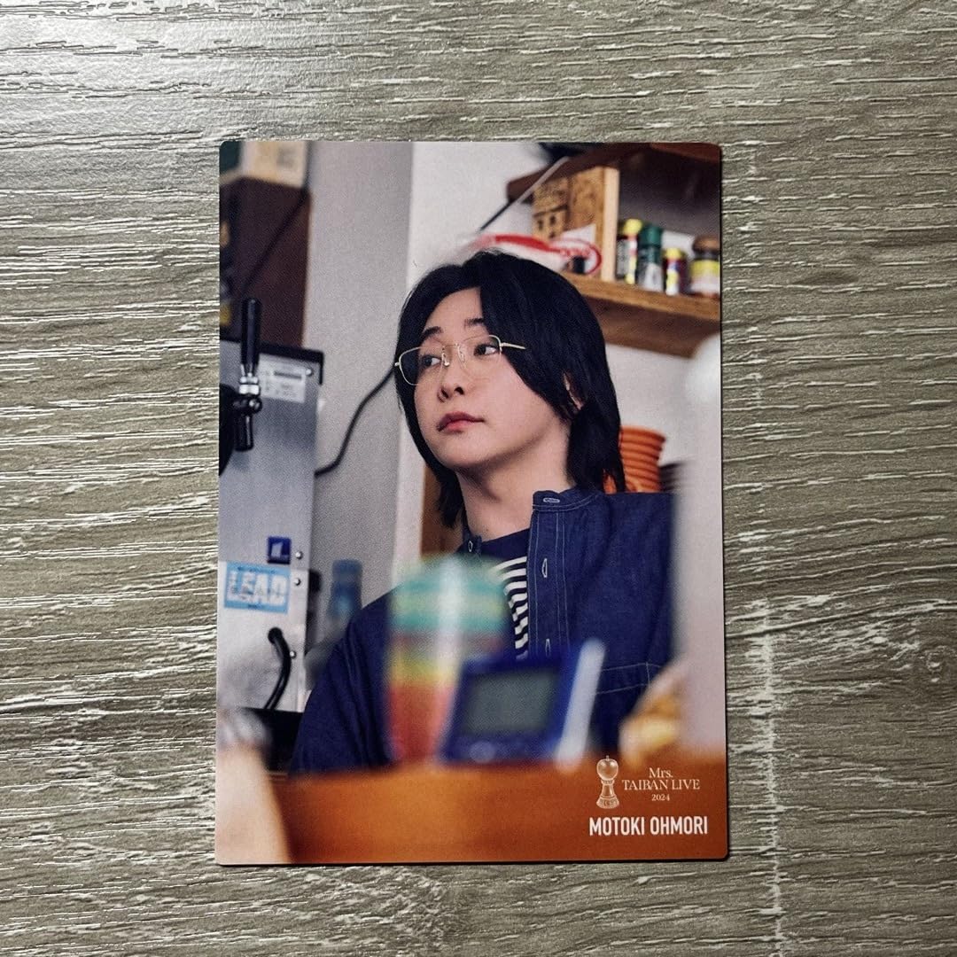 Amazon.co.jp: Mrs. GREEN APPLE フォトカード 対バンライブ 大森元貴