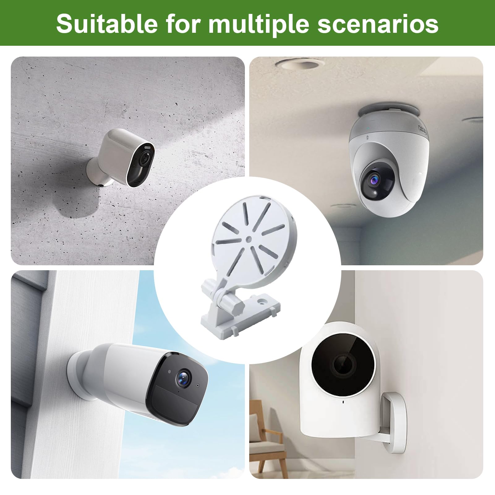 Supporto Parete Regolabile 360° Per Telecamere Blink - Compatibile Con XT, XT2, Mini, Outdoor - Foto 4