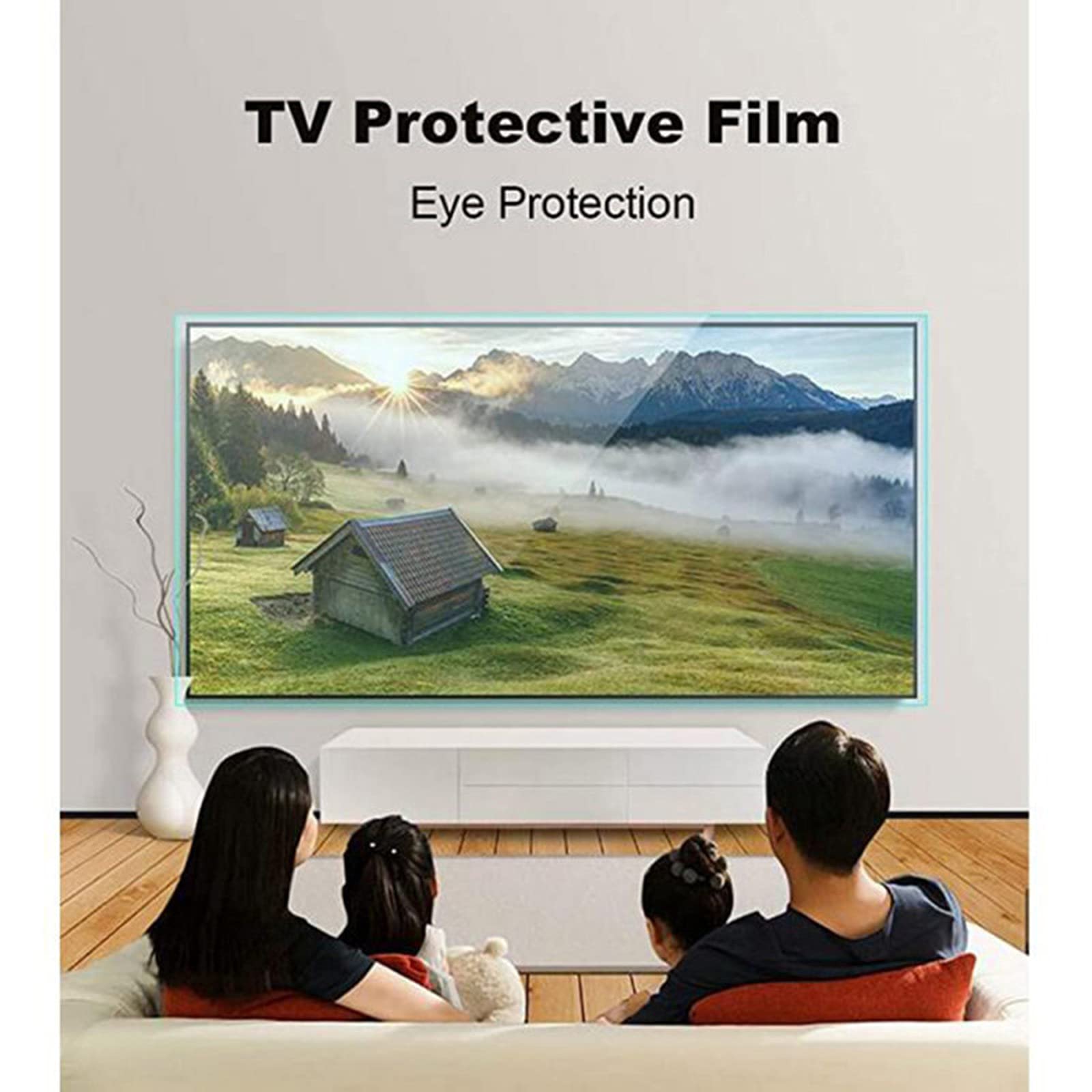 Protecteur D'écran HD Et Mat pour 25 Pouces, Anti Lumière Bleue, Film Doux Antireflet Mat, Convient Aux Moniteurs LCD, Tvs, Pc,HD-25inch(554x312mm)