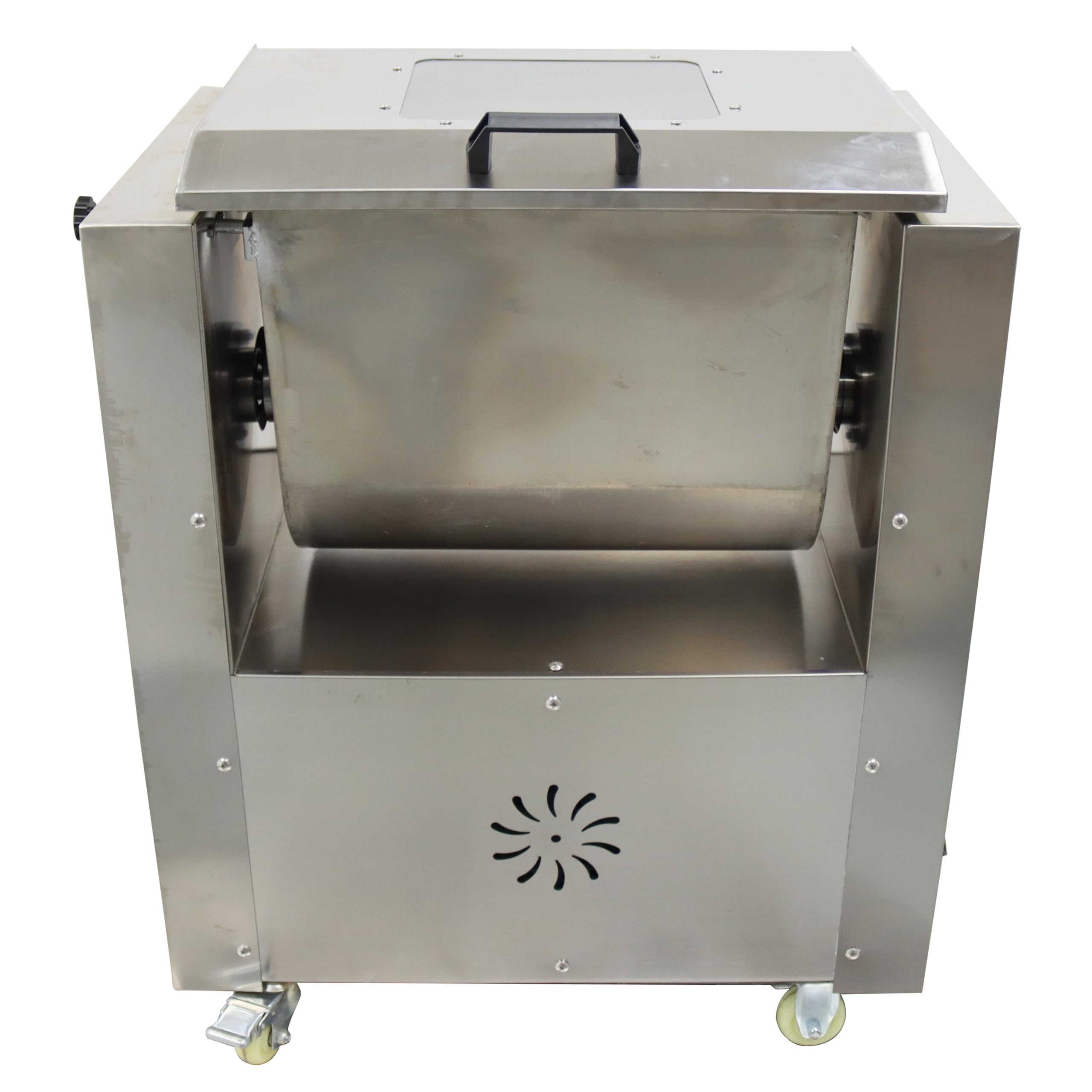LGXEnzhuo 110V Electric Meat Mixer Commercial Electric Commercial Stuffing Machine Meat Filling Machine Stainless Steel 60L 1.5KW 70r/min