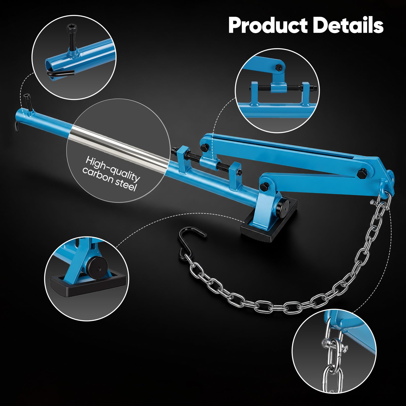 Herramienta Para Palanca Brazo Control, Separador Cojinetes Rueda Cadena Para Automóviles Barra Herramientas Reparación Automóviles Cojinetes Rueda Para Brazo Control Suspensión Y Chasis Vehículos