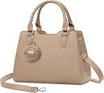 IGOLUMON Top-Handle Handbag Leather Purses for Women Waterproof Crossbody Womens Handbags Anti Theft Tote Purse Ladies