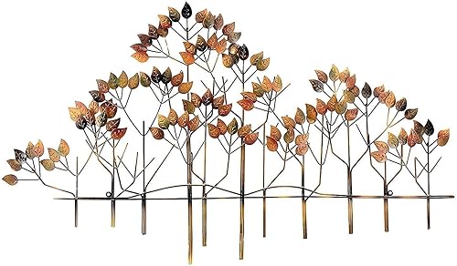 Miniatura 6 de Bellaa 27345 Arte de pared de metal Árbol de la vida 40 pulgadas