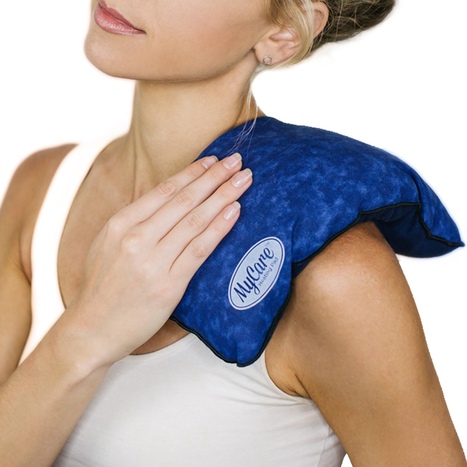 Large Microwavable Heating Pad – Natural Moist Heat Therapy for Muscle Pain, Cramps, and Aches – Reusable Full-Body Relief for Neck, Back, Shoulders, and Legs