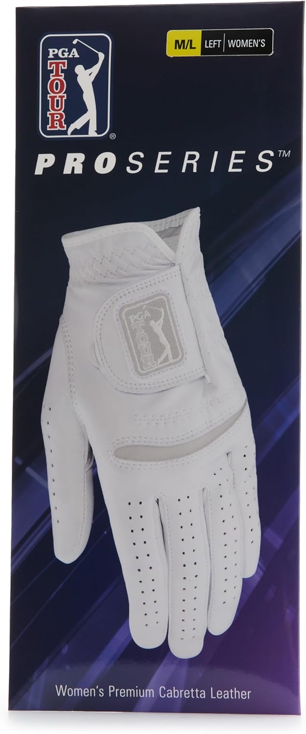 PGA TOUR Golf Ladies LLH Pro Series Leather Glove