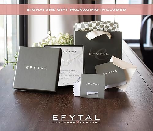 Miniatura 4 de EFYTAL Collar de 3 generaciones Regalos de Navidad para abuela, regalos de cumpleaños perfectos para abuela, regalo para abuela, abuela, regalo