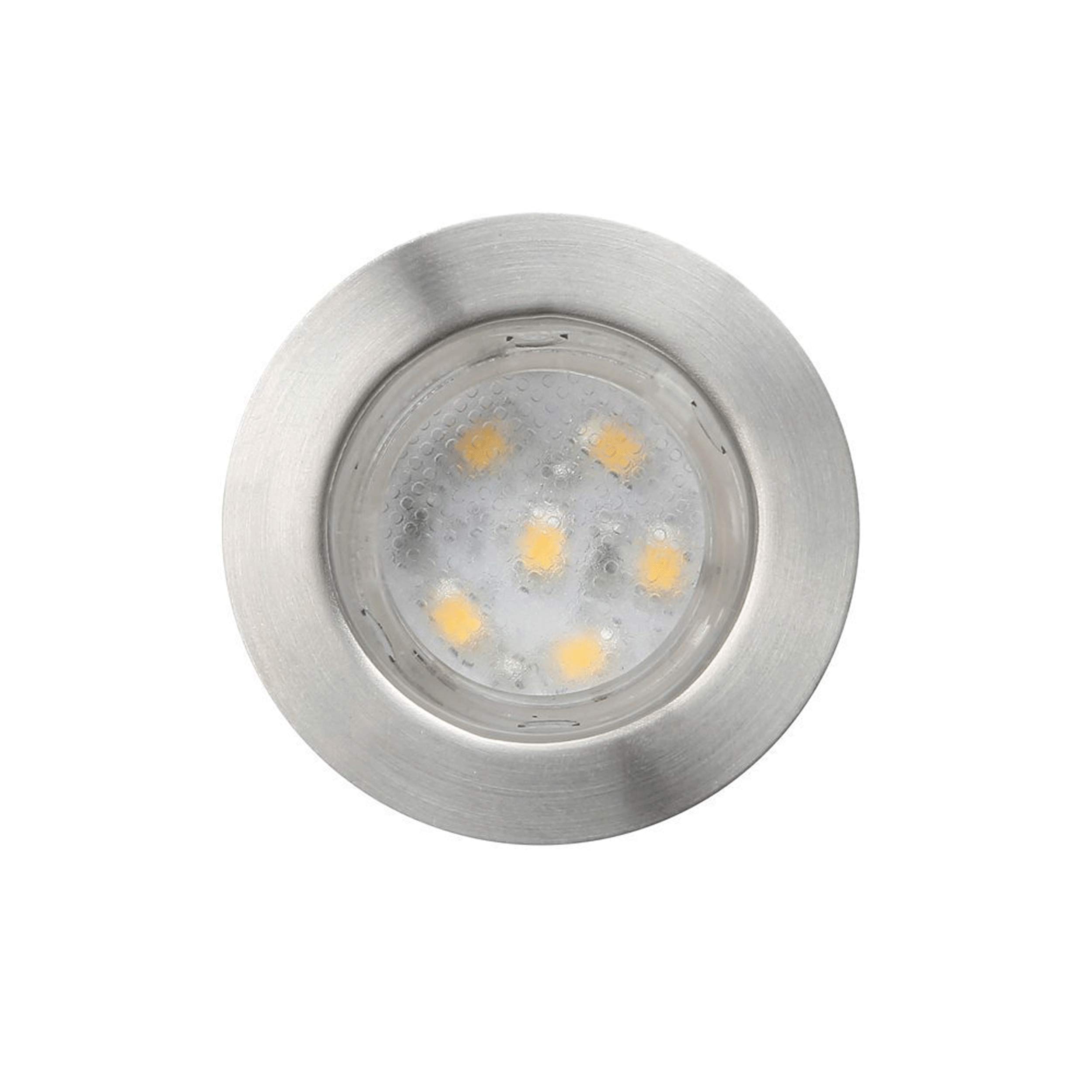 Spot LED Encastrable Extérieur IP67 1W DC12V 45mm Blanc Froid Jardin Terrasse