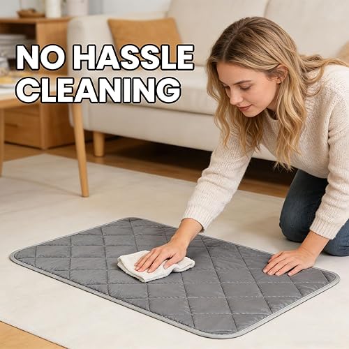 Miniatura 5 de Thermal Reflection Pad for Dogs, Soft Warm and Comfortable Self Heating Dog Bed, 5-Layer Constant Keep Warmth System, Anti-Slip & Machine Washable