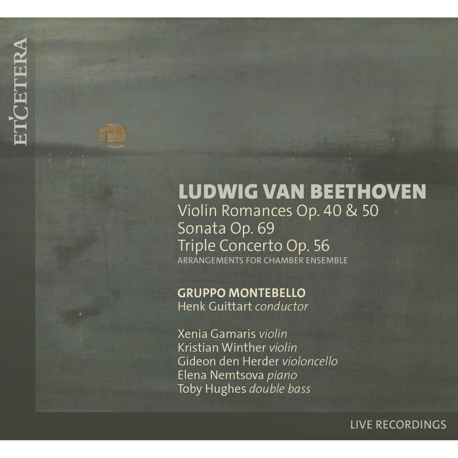 Beethoven: Violin Romances Op. 40 & Op. 50, Sonata Op. 69 and Triple Concerto Op. 56
