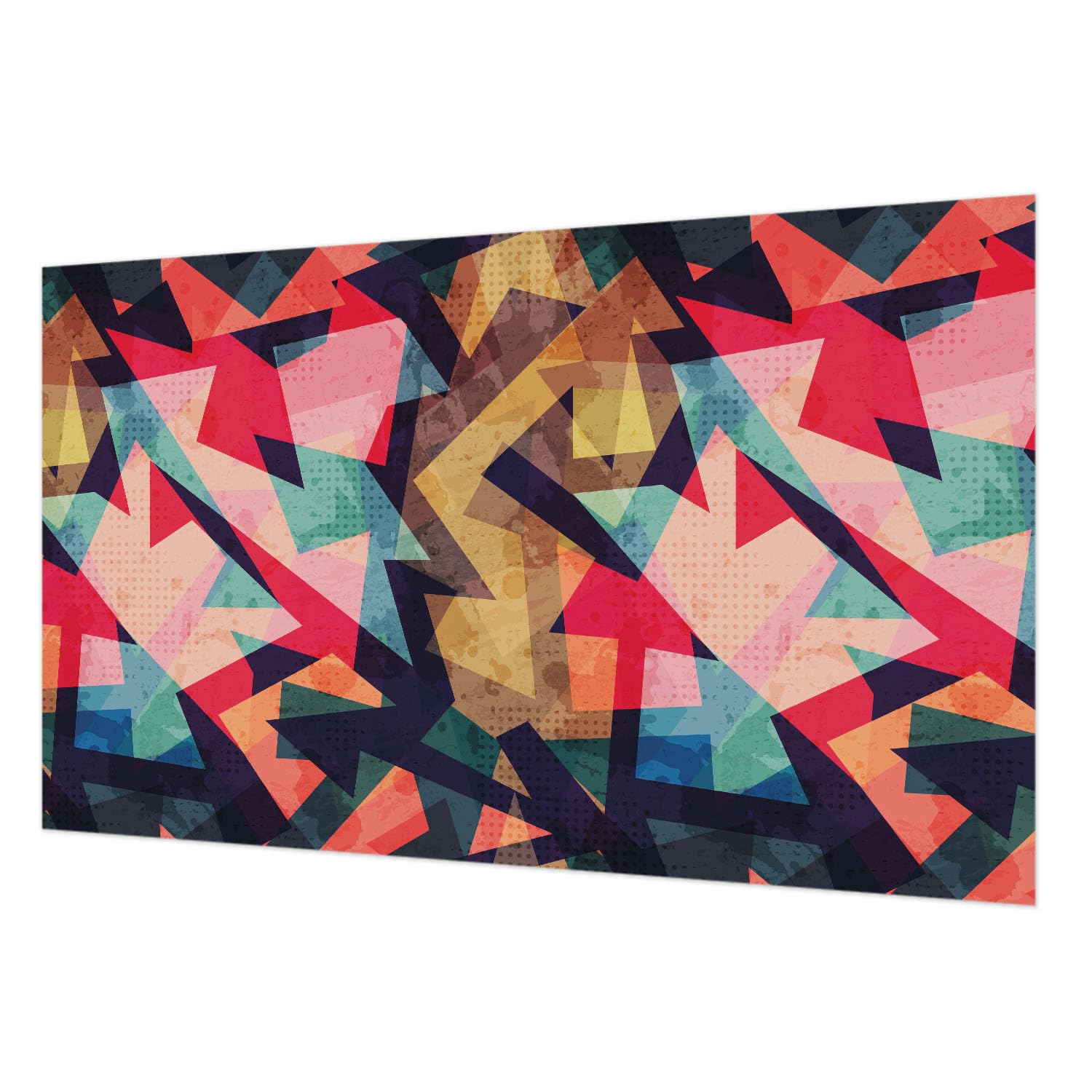 Papier peint intissé coloré Tulup 416x254 cm avec colle incluse pour mur salon