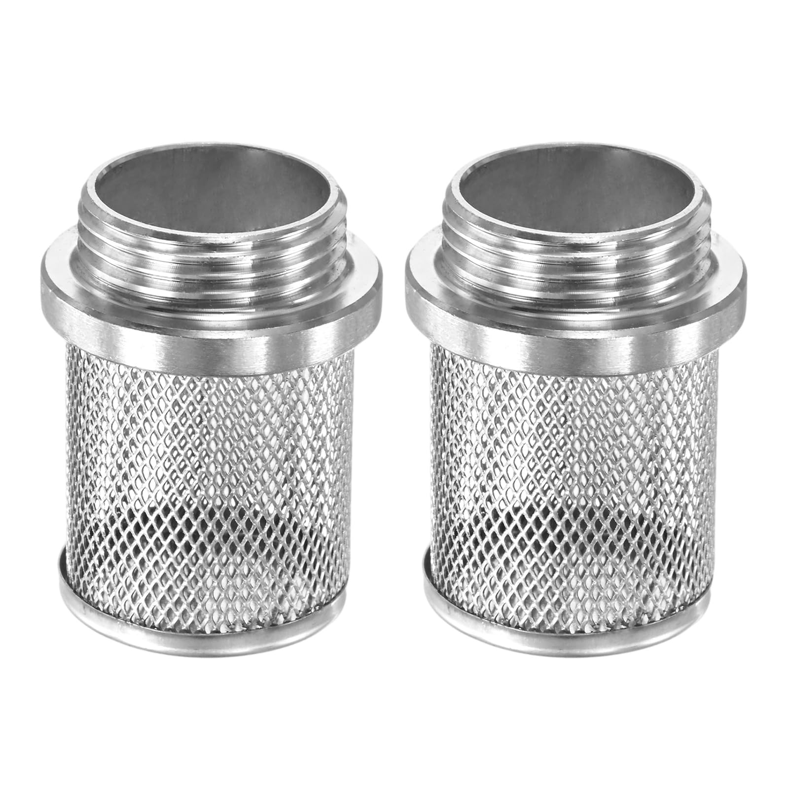 Filtre à mailles pour tuyau d'arrosage 32 mm en acier inoxydable x2