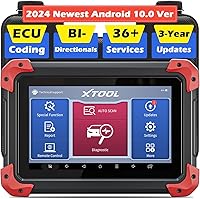 Vista 1 de XTOOL Herramienta de diagnóstico del escáner D7 OBD2 con actualizaciones de 3 años, herramienta de escaneo bidireccional con codificación ECU, más