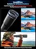 APEXEL 50X Super Telephoto Lens, 720mm Focal Length, Professional & Artistic Capture for Wildlife, Sports, Concerts