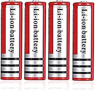 Batteries, 4200mah Lithium Ba Large Capacity Ba Button Top Ba for Doorbells, Flashlights, Headlamps, Toys, and, 4 Pieces