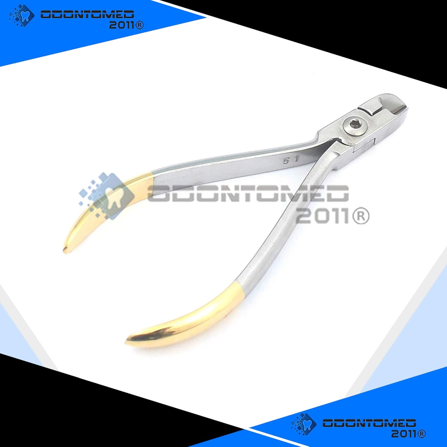 OdontoMed2011 Hard Wire Cutter Orthodontic Ortho Dental Instruments Tungsten Carbide (TC) Tips Orthodontic Plier Stainless Steel : Health & Household