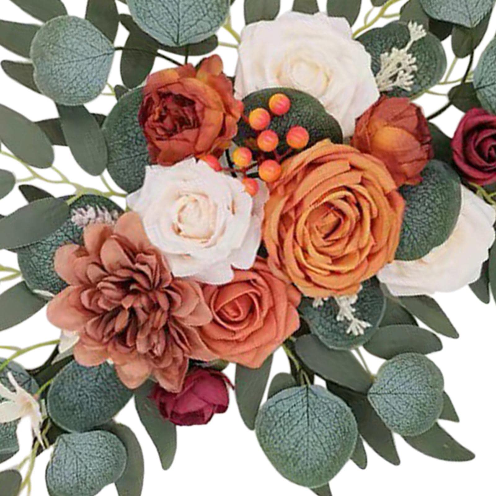 2 de Boda, Flores, Girasoles, Decoración, Estilo Rústico, para Puerta Trasera, Fiesta, Opción 3D