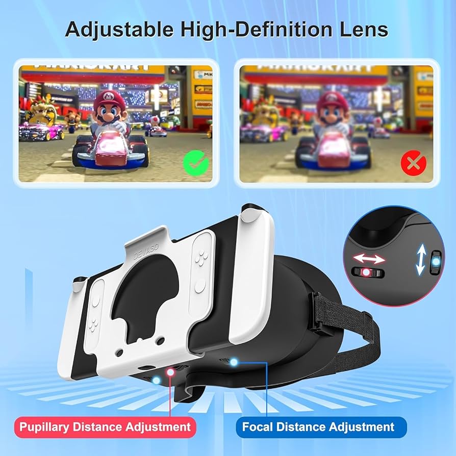Nintendo Switch VR Amazon.com: VR Headset for Nintendo Switch & Switch OLED