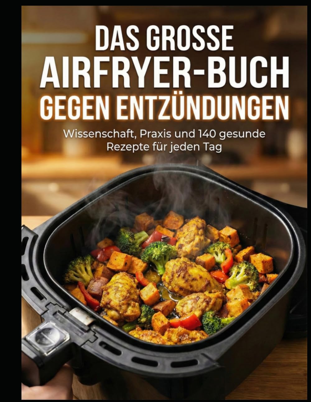 Das große Airfryer-Buch gegen Entzündungen: Wissenschaft, Praxis und 140 gesunde Rezepte für jeden Tag