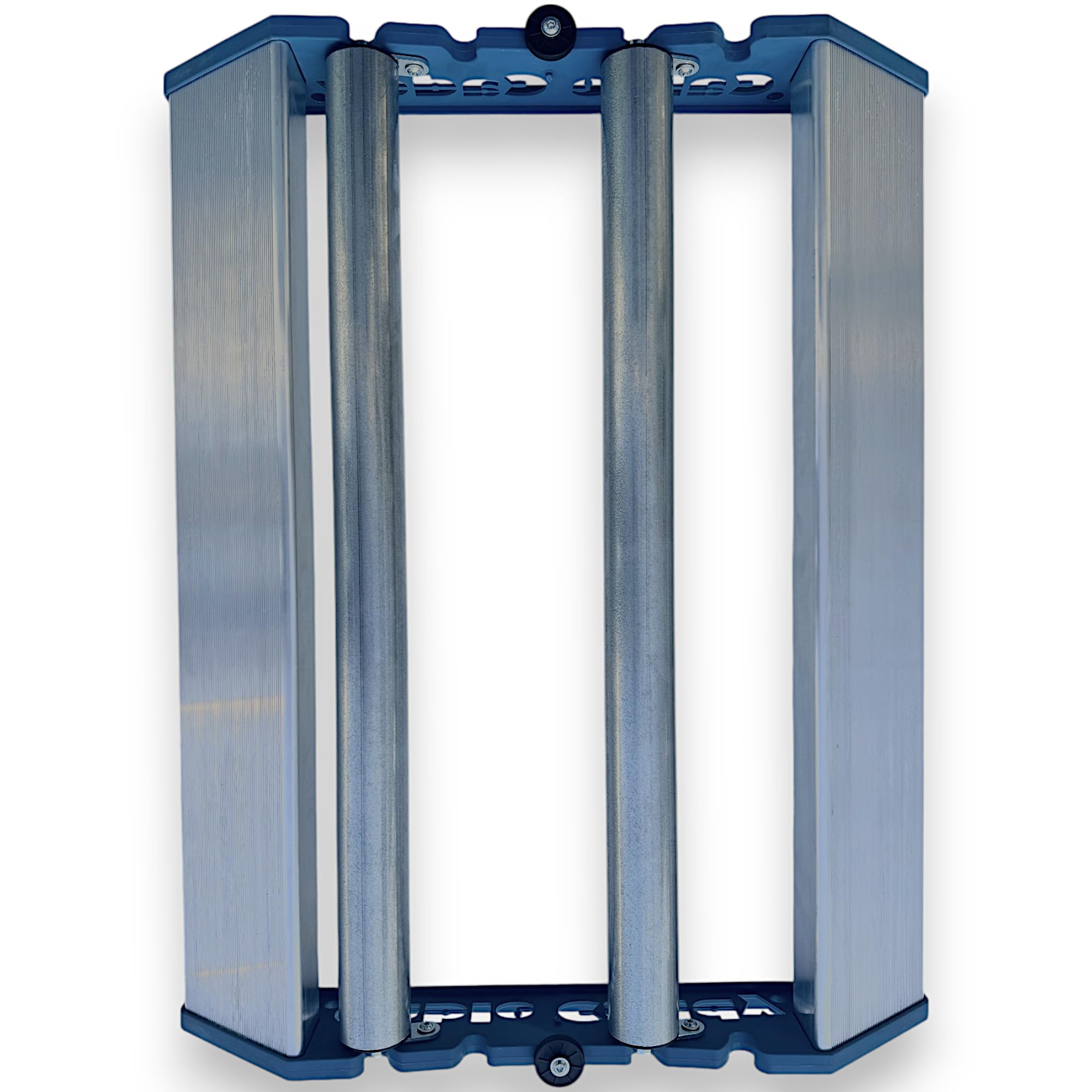 Avvolgitore Sbobinatore Cable Caddy 670 Plus con i rulli di supporto ribaltabili e la rampa