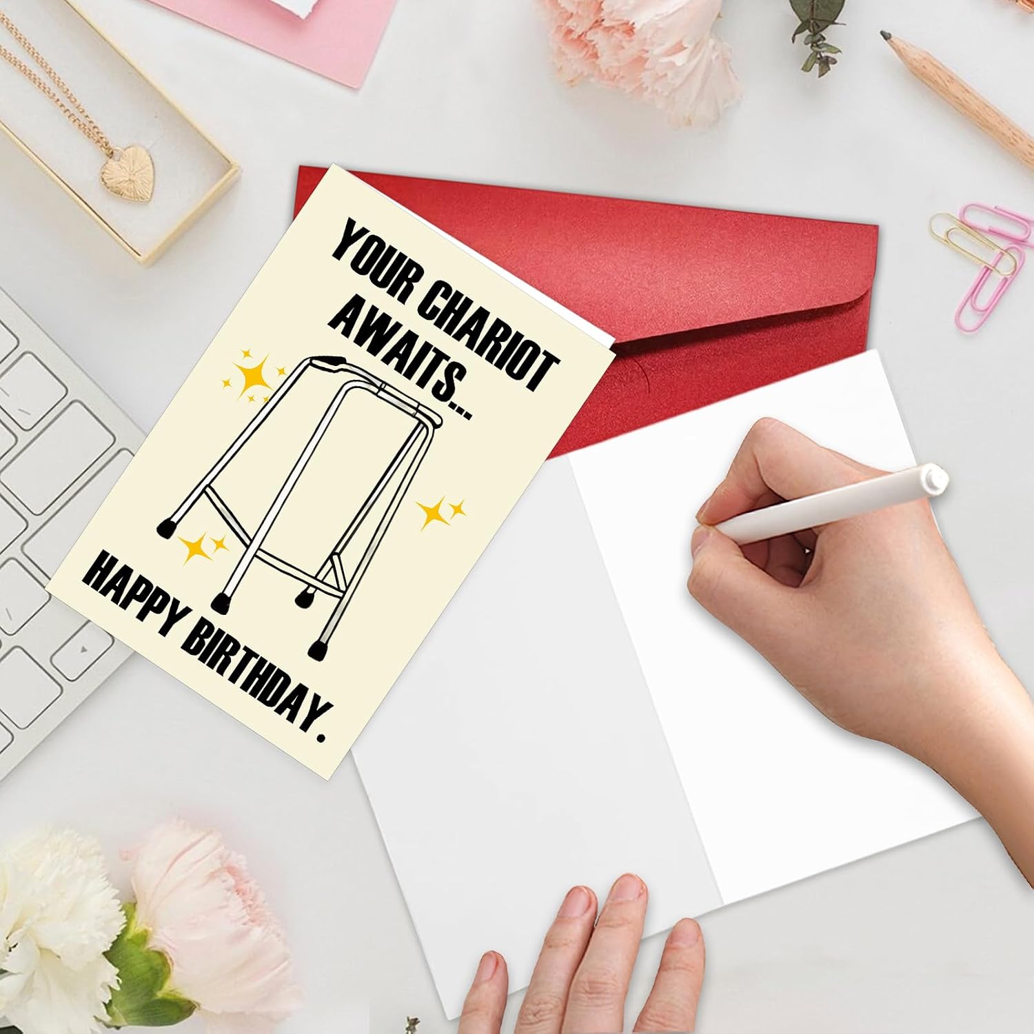 Funny Birthday Card for Men, Women, Dad, Mom, Brother, Sister, Friends, Family, and Anyone, Unique Birthday Card image 4