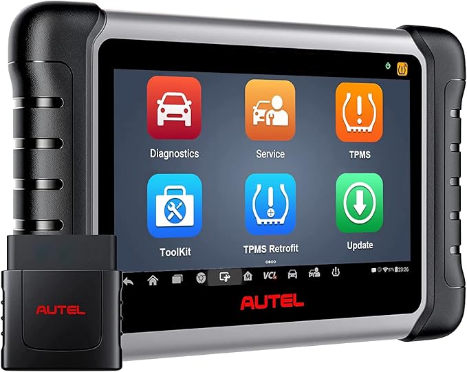 Autel Scanner MaxiPRO MP808Z-TS, Android 11 Based Bi-Directional Control Scan Tool, ECU Coding, Full TPMS, 36 Services, 2023 Upgraded Of MP808TS/ MP808BT, All System Diagnose, FCA Auto Auth - View #8
