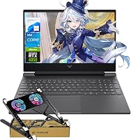 HP Victus 15 Gaming Laptop: i5-13420H Beats i7, RTX 4050, 32GB RAM, 1TB SSD, 144Hz FHD, Wi-Fi 6 + Cooler Bundle