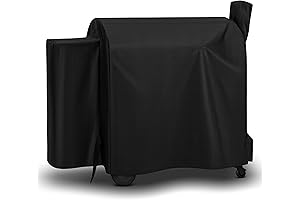 SunPatio Waterproof Protective Cover Compatible with Traeger 34 Wood Pellet Grill and...