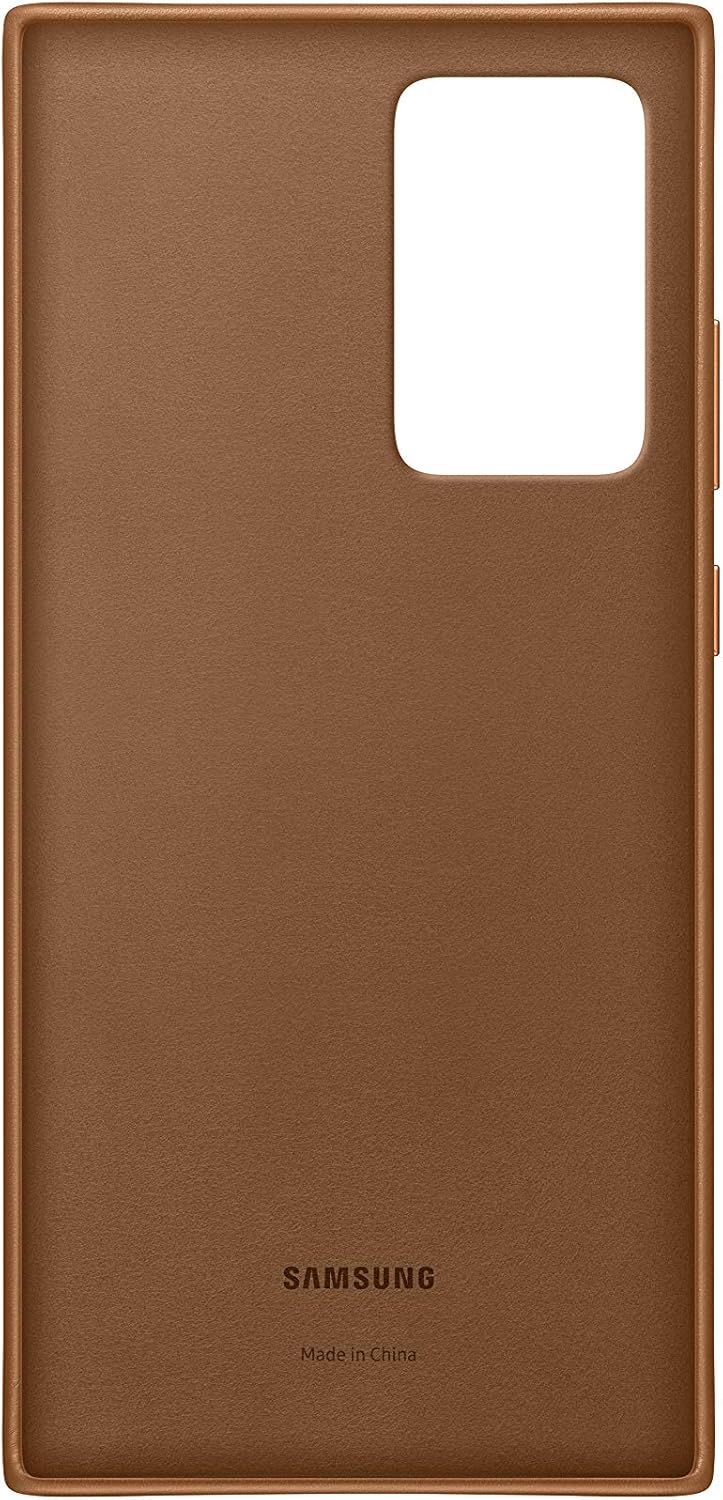Samsung Galaxy Note 20 Leather Cover Case - Black