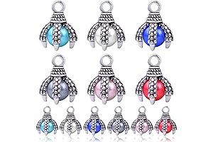 18PCS Vintage Dragon Claw Beads Charms