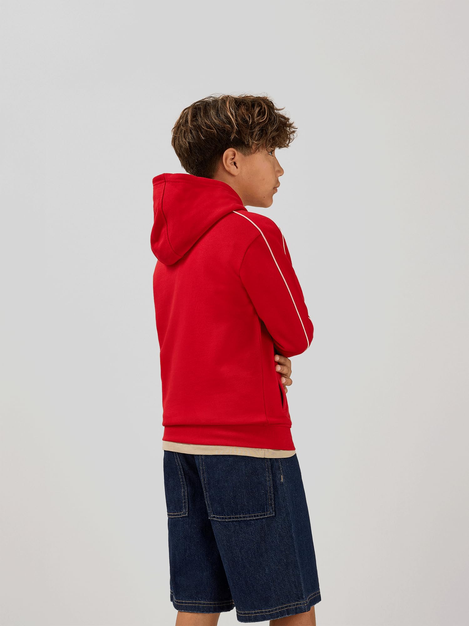 FC Bayern München | Zip-Hoodie Essentials | Kinder | Rot