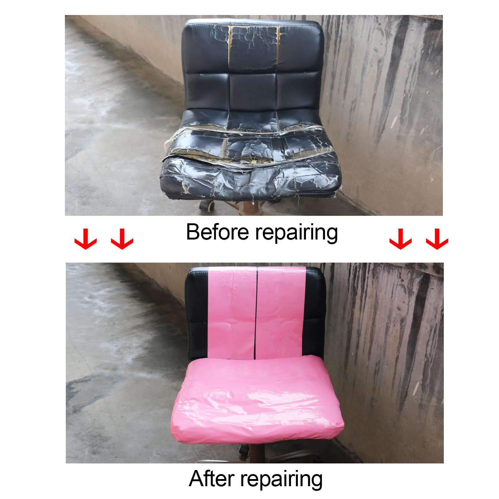 BOMEI PACK Cinta adhesiva de tela rosa de 150 mm x 50 m, reforzada, resistente al agua, cinta adhesiva resistente para fijar reparaciones, manualidades, etiquetado, cajas de sellado para trabajos en