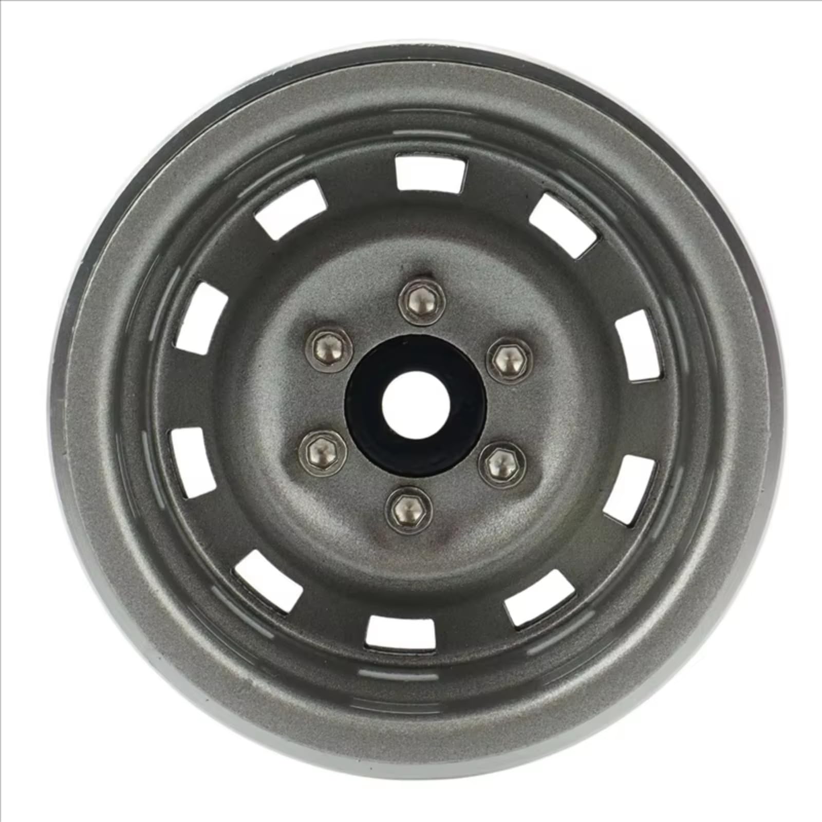 Compatibile con Axial per SCX10 per Traxxas per TRX4 D90 1/10 RC Crawler Ricambi Auto Accessori 1.9 Metallo Beadlock Mozzo Ruota Cerchio Ricambi RC