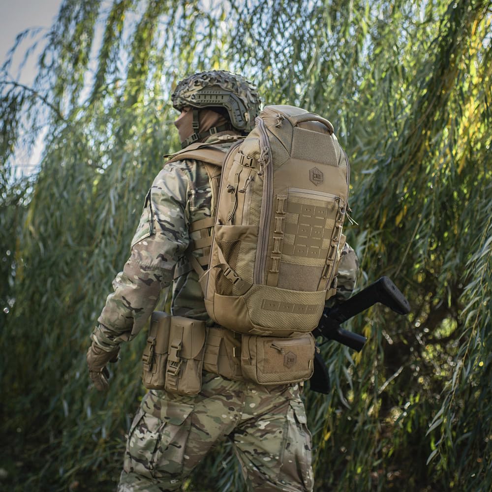 Plecak wojskowy taktyczny survivalowy M-Tac Small Elite Hex (Coyote)
