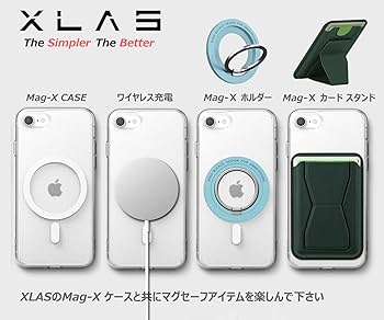 Amazon.co.jp: [XLAS] iPhone SE ケース MagSafe対応 クリア