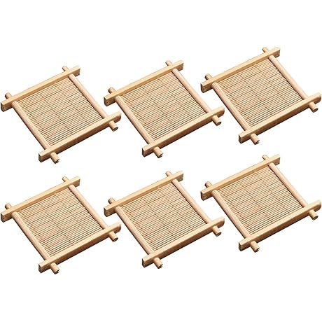 Natural Bamboo Coaster: Protect Your Precious Surfaces with Eco-Friendly Elegance